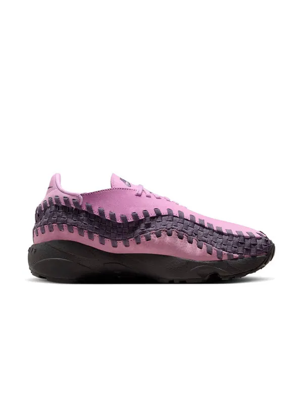 Кроссовки воздушные footscape плетеные Nike — изображение 2 из 4, розовый/темный//черный
