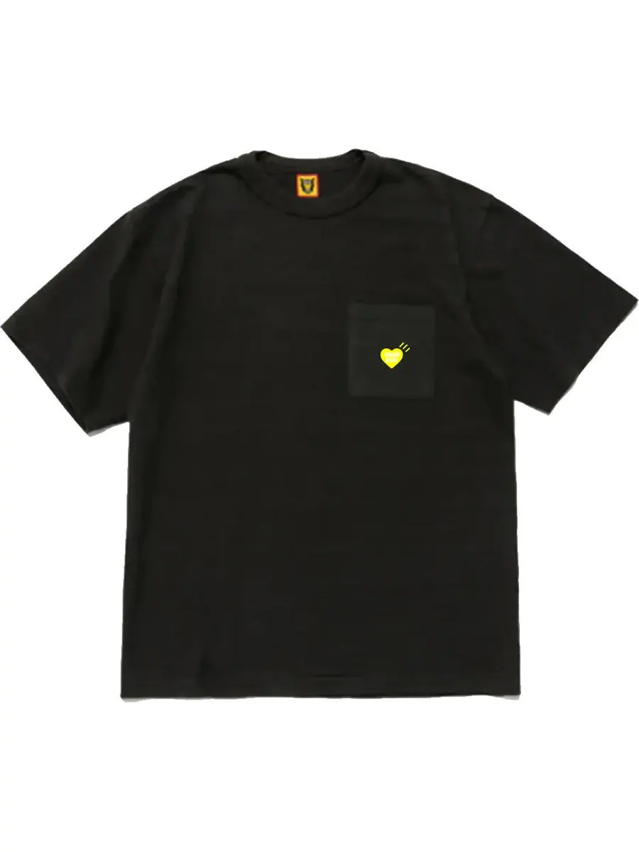 Кроссовки HUMAN MADE Pocket T-shirt 'Black' — изображение 2 из 2, черный