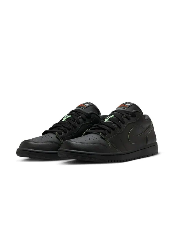 Кроссовки 1 low se Air Jordan — изображение 2 из 4, черный/зеленый
