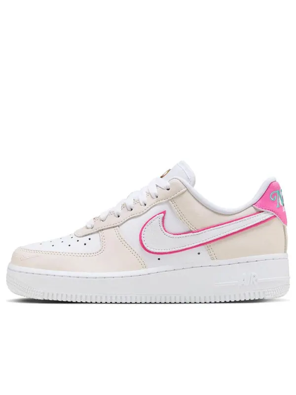 Кроссовки air force 1 '07 lx 'be the one' Nike — изображение 1 из 4, белый/бежевый/розовый