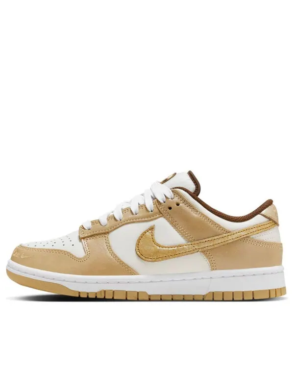 Кроссовки данки низкие lx Nike — изображение 1 из 4, золотистый/белый