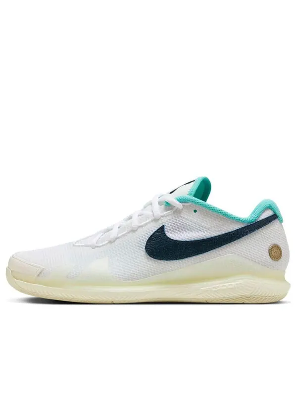 Кроссовки court air zoom vapor pro hc 'white coconut milk' Nike — изображение 1 из 4, белый//черный/синий