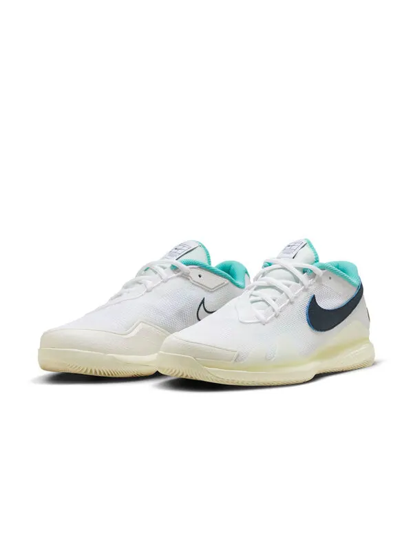 Кроссовки court air zoom vapor pro hc 'white coconut milk' Nike — изображение 3 из 4, белый//черный/синий