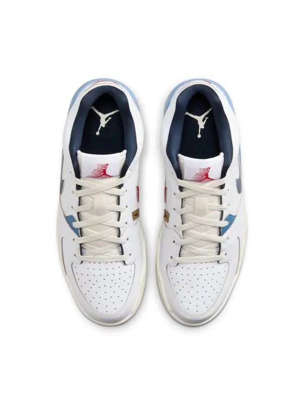 Кроссовки stadium 90 'white college blue red' Air Jordan — изображение 3 из 4, белый/синий/красный