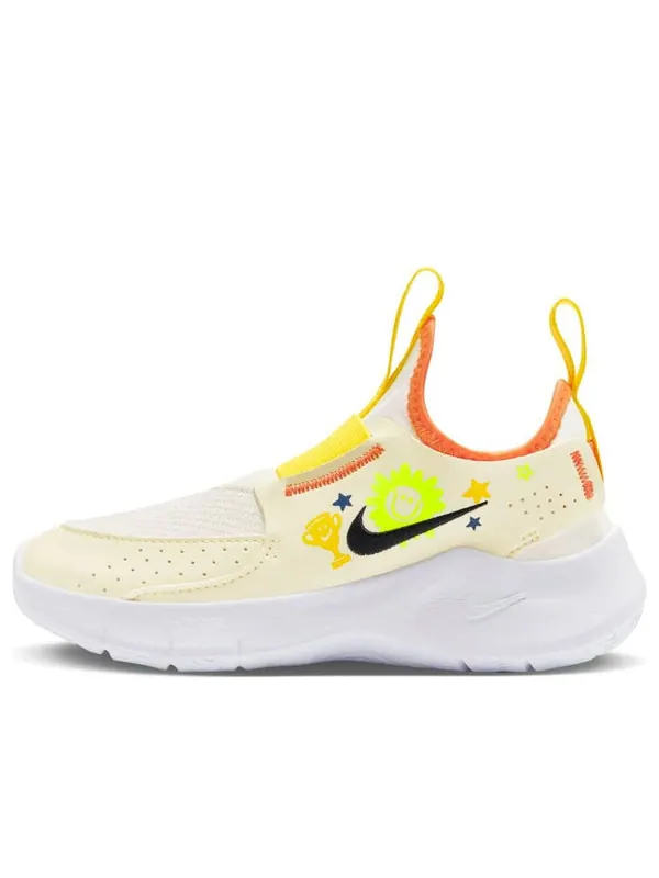 Кроссовки flex runner 3 'sail yellow black' Nike — изображение 1 из 4, белый/желтый/черный