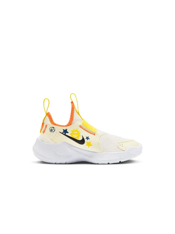 Кроссовки flex runner 3 'sail yellow black' Nike — изображение 2 из 4, белый/желтый/черный