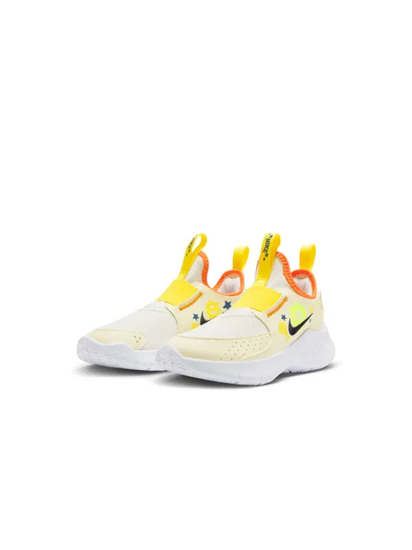 Кроссовки flex runner 3 'sail yellow black' Nike — изображение 3 из 4, белый/желтый/черный