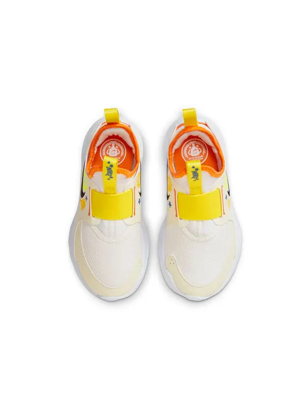 Кроссовки flex runner 3 'sail yellow black' Nike — изображение 4 из 4, белый/желтый/черный