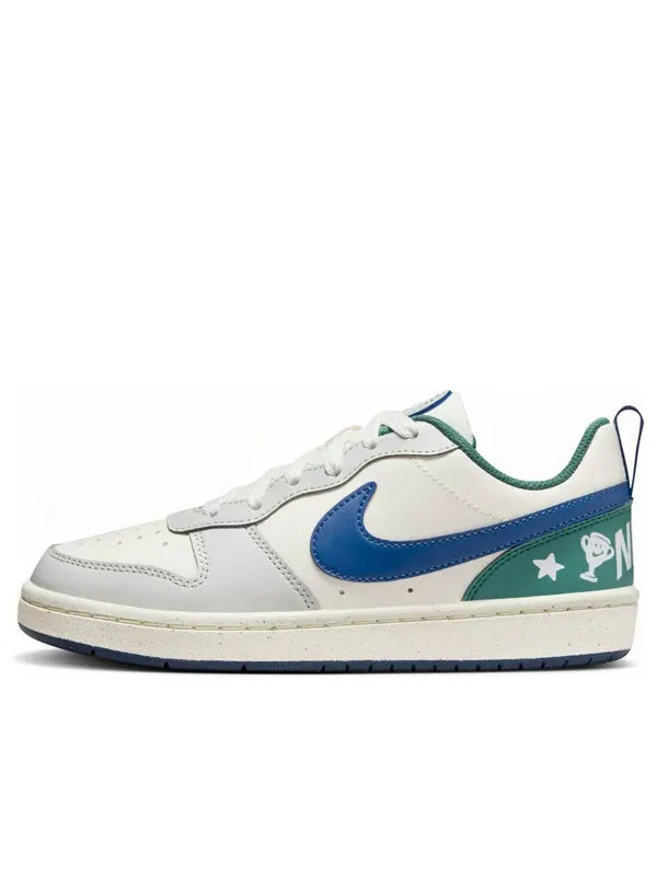 Кроссовки court borough low recraft 'sail court blue bicoastal' Nike — изображение 1 из 4, синий