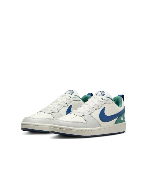 Кроссовки court borough low recraft 'sail court blue bicoastal' Nike — изображение 2 из 4, синий