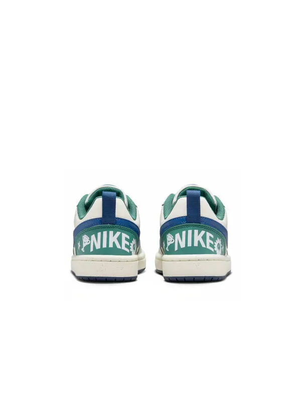 Кроссовки court borough low recraft 'sail court blue bicoastal' Nike — изображение 4 из 4, синий