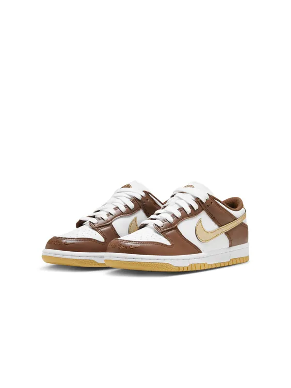 Кроссовки dunk low 'cacao wow metallic gold' Nike — изображение 2 из 4, металлик золотистый