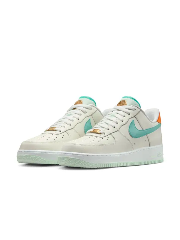 Кроссовки air force 1 low 'be the one' Nike — изображение 3 из 4, голубой/оранжевый