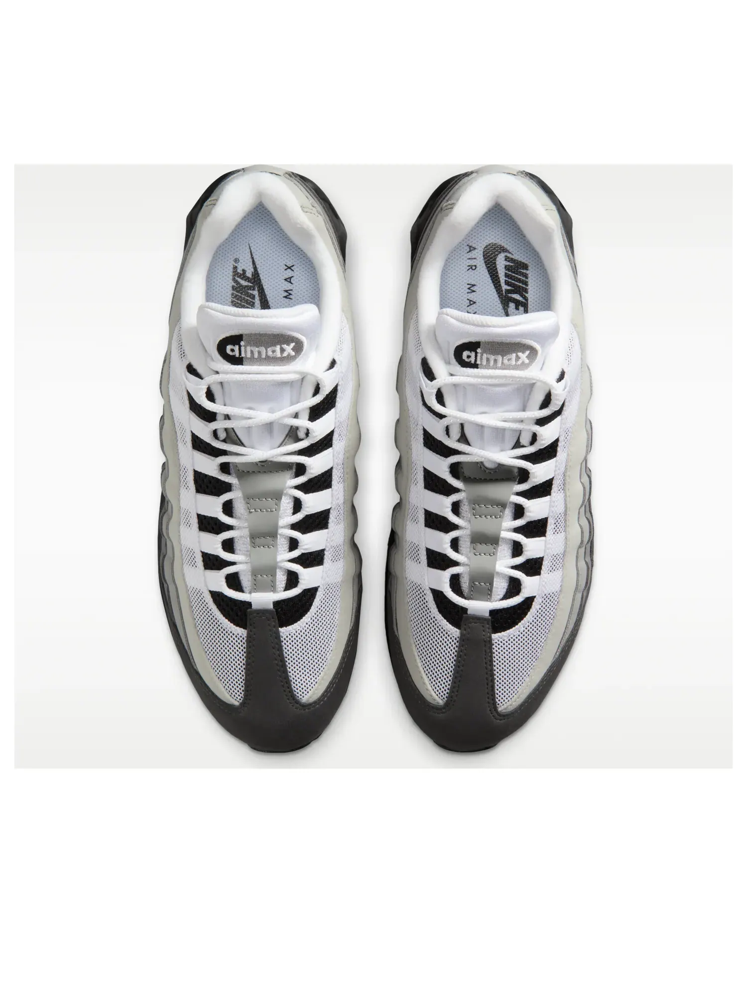 Кроссовки Nike Air Max 95 OG Big Bubble 'Granite' — изображение 2 из 6, серый