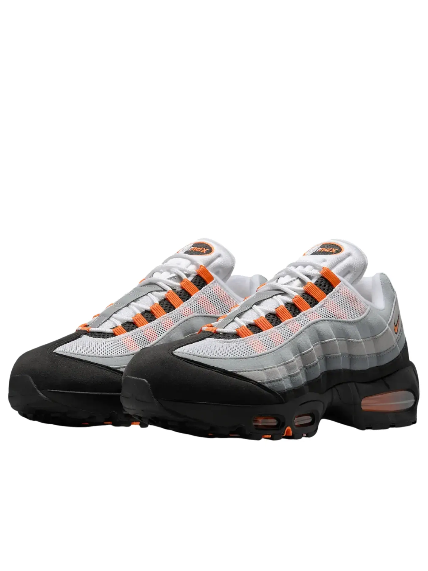 Кроссовки Nike Air Max 95 OG 'Bright Mandarin 2.0' — изображение 2 из 6, белый