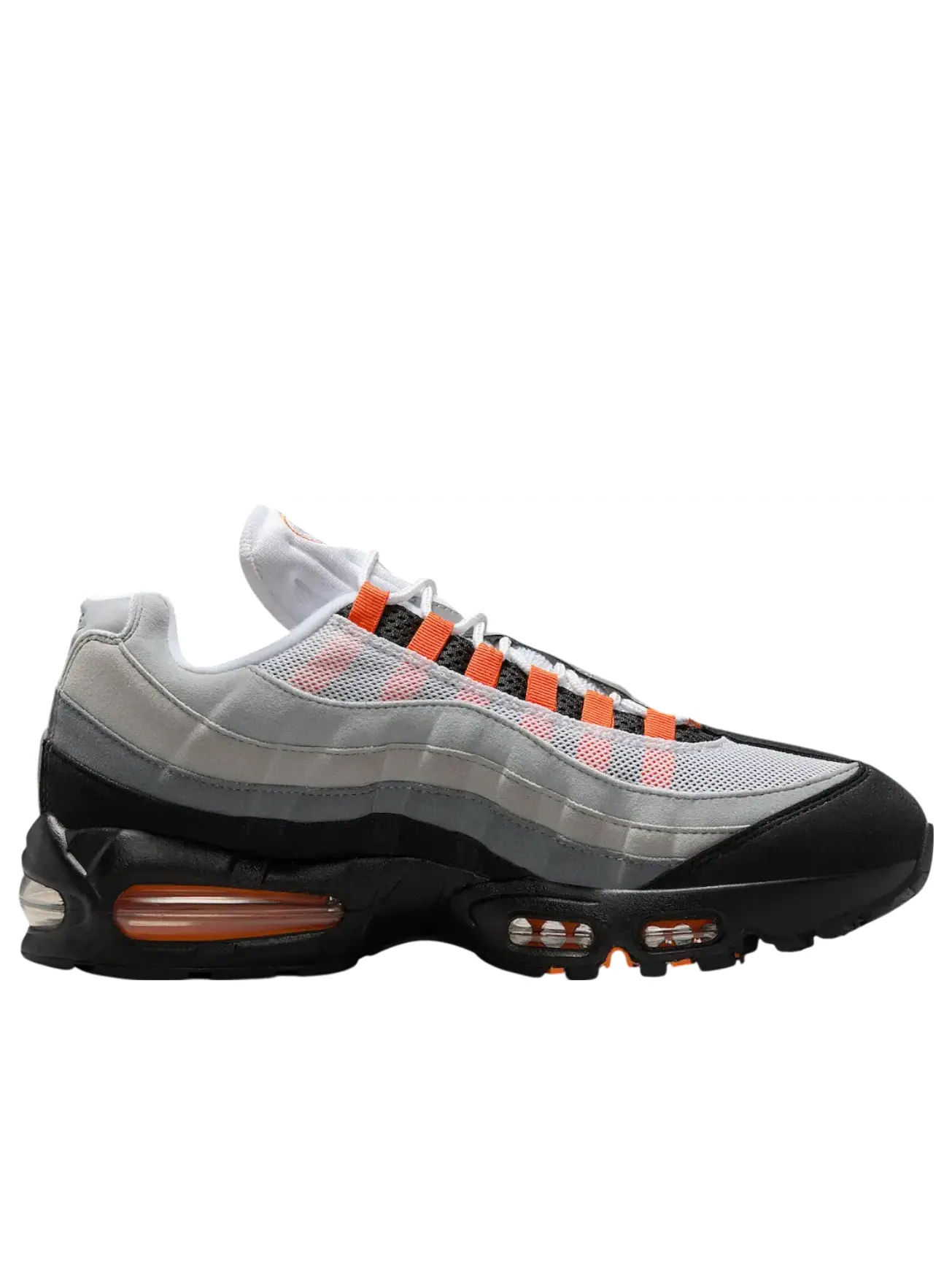 Кроссовки Nike Air Max 95 OG 'Bright Mandarin 2.0' — изображение 6 из 6, белый