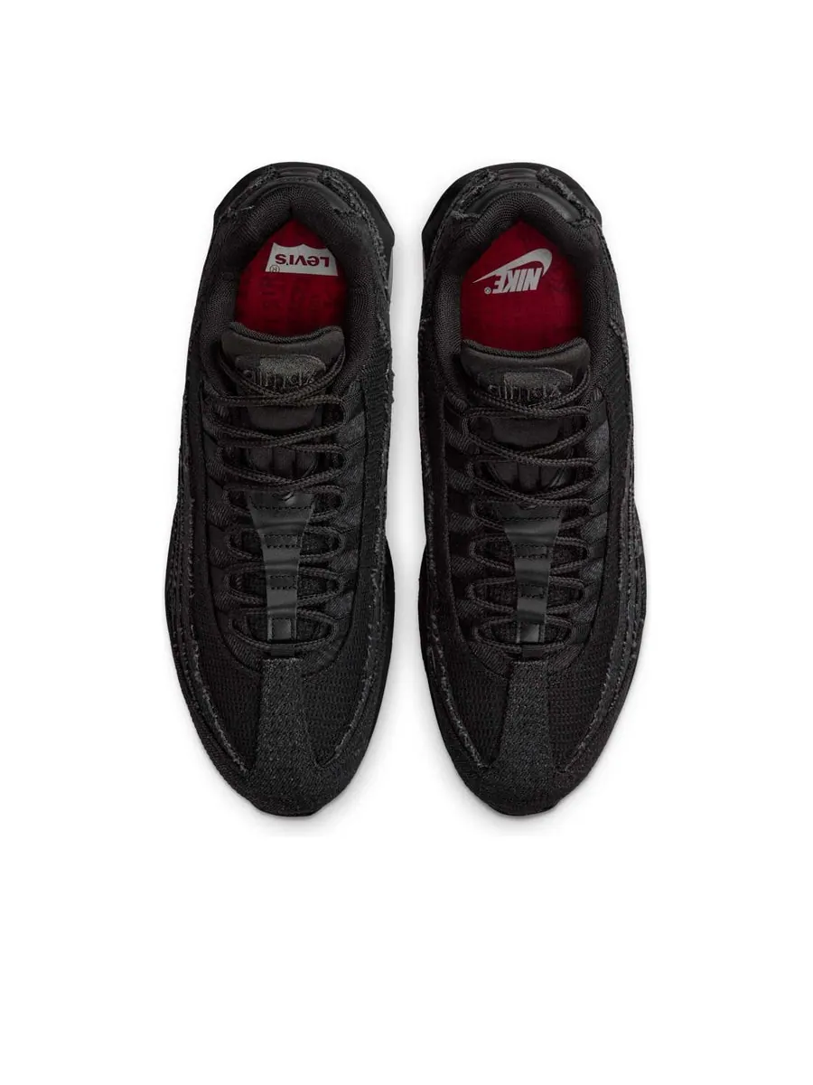 Кроссовки Nike x Levi's Air Max 95 'Black' — изображение 4 из 6, черный