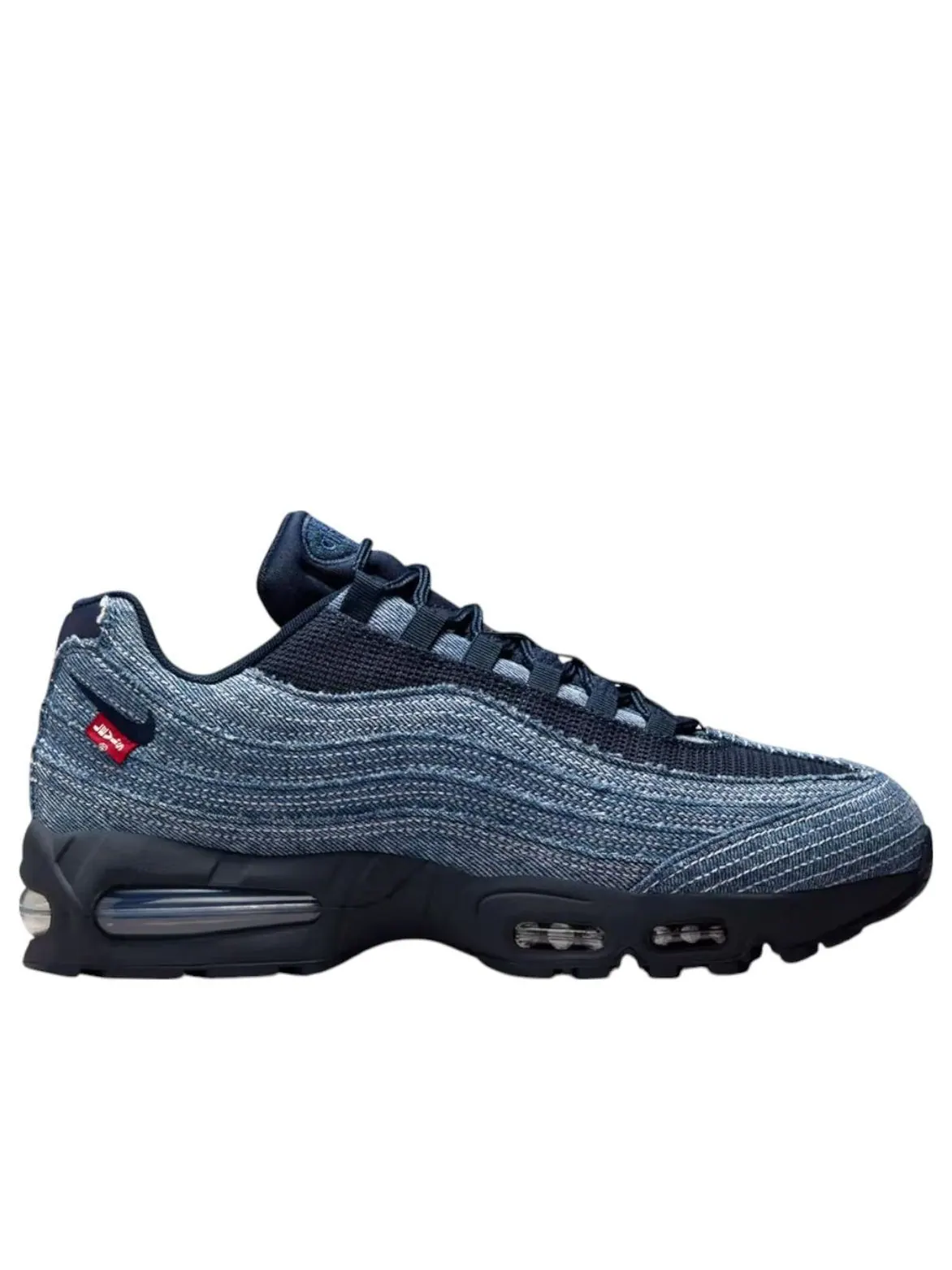 Кроссовки Nike x Levi's Air Max 95 'Obsidian' — изображение 2 из 4, темно-синий
