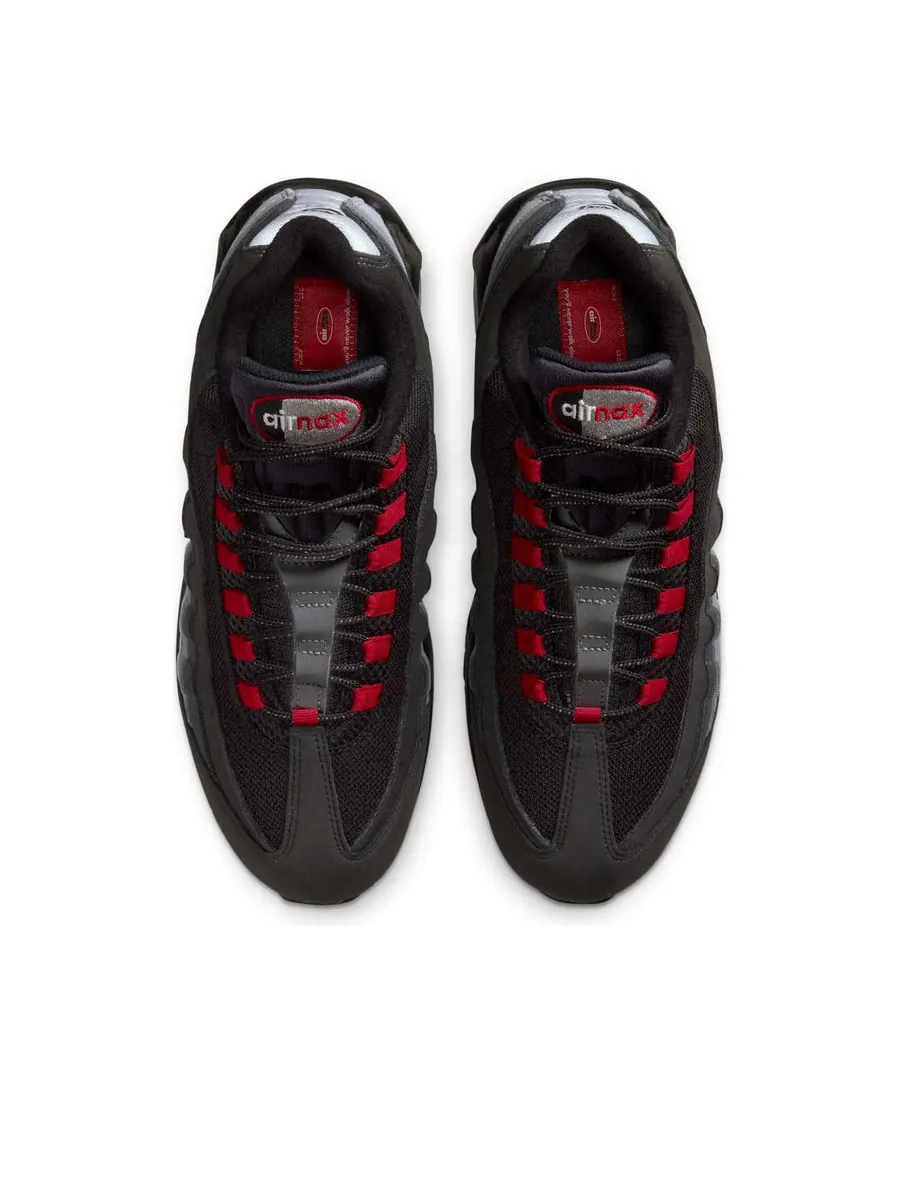Кроссовки Nike x Liverpool F.C. Air Max 95 OG 'Black Gym Red' — изображение 4 из 6, черный