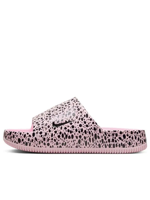 Тапочки успокаивают слайды Nike — изображение 1 из 4, розовый/красный/черный