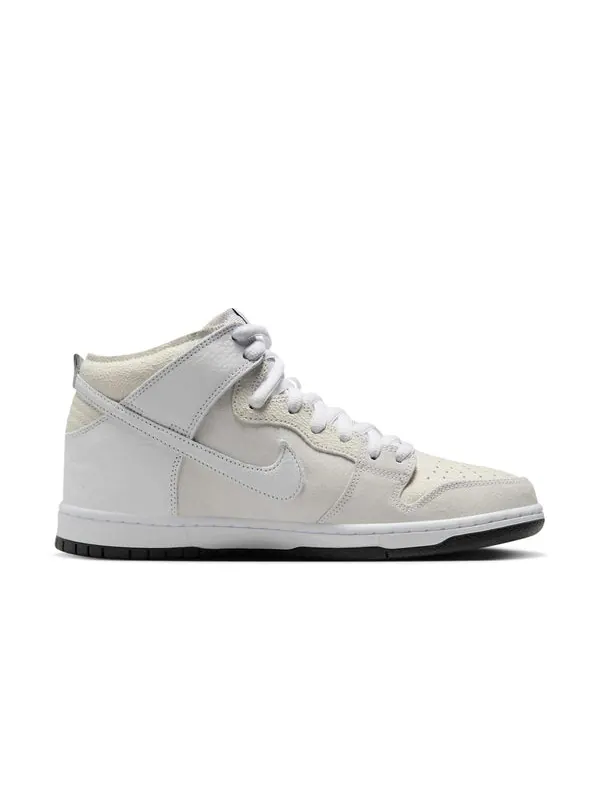 Кроссовки x antihero sb dunk high 'white black' Nike — изображение 2 из 4, белый/белый/черный