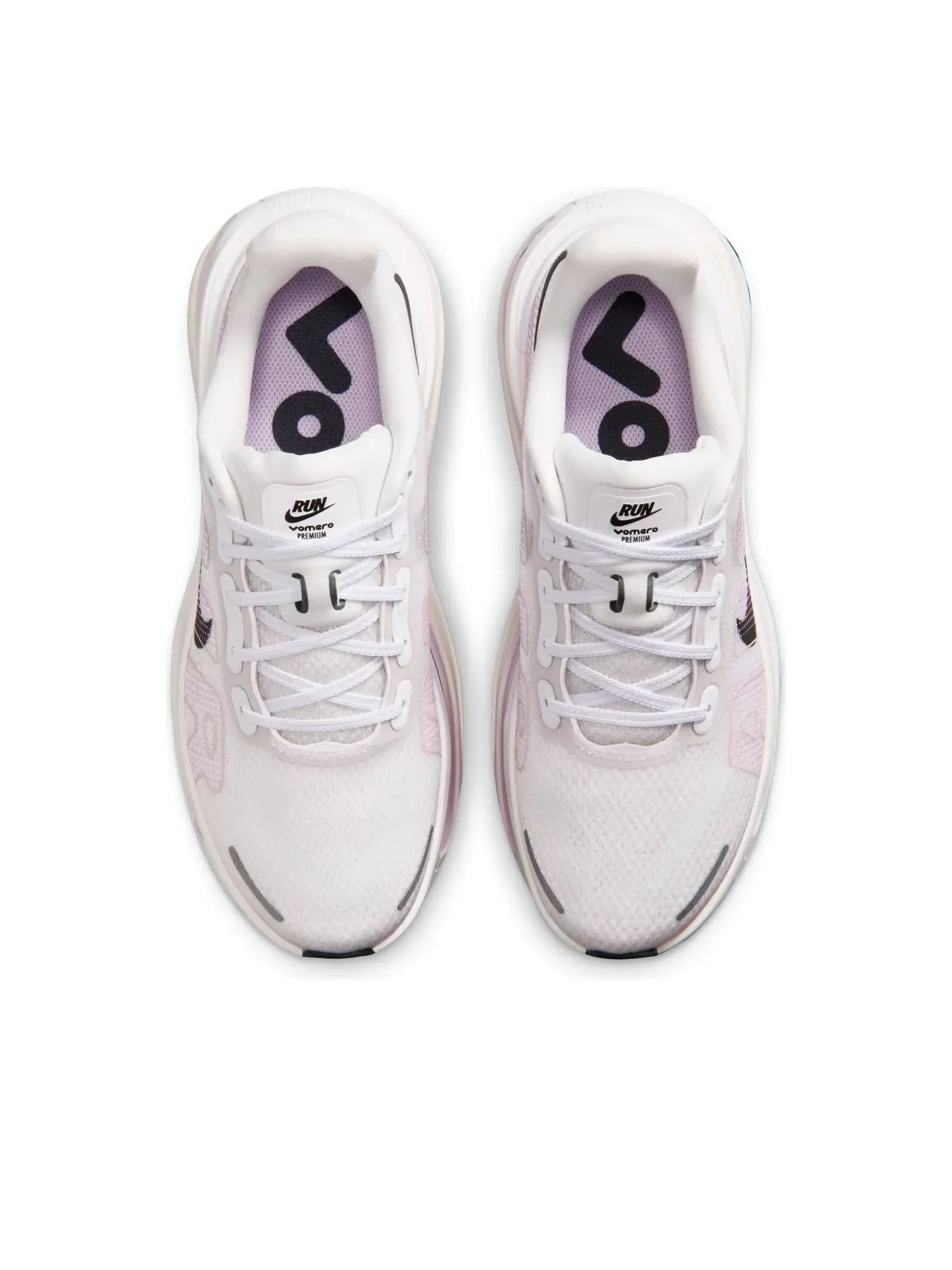 Женские кроссовки для бега с шнуровкой Air Zoom Vomero Premium Nike — изображение 3 из 7, белый