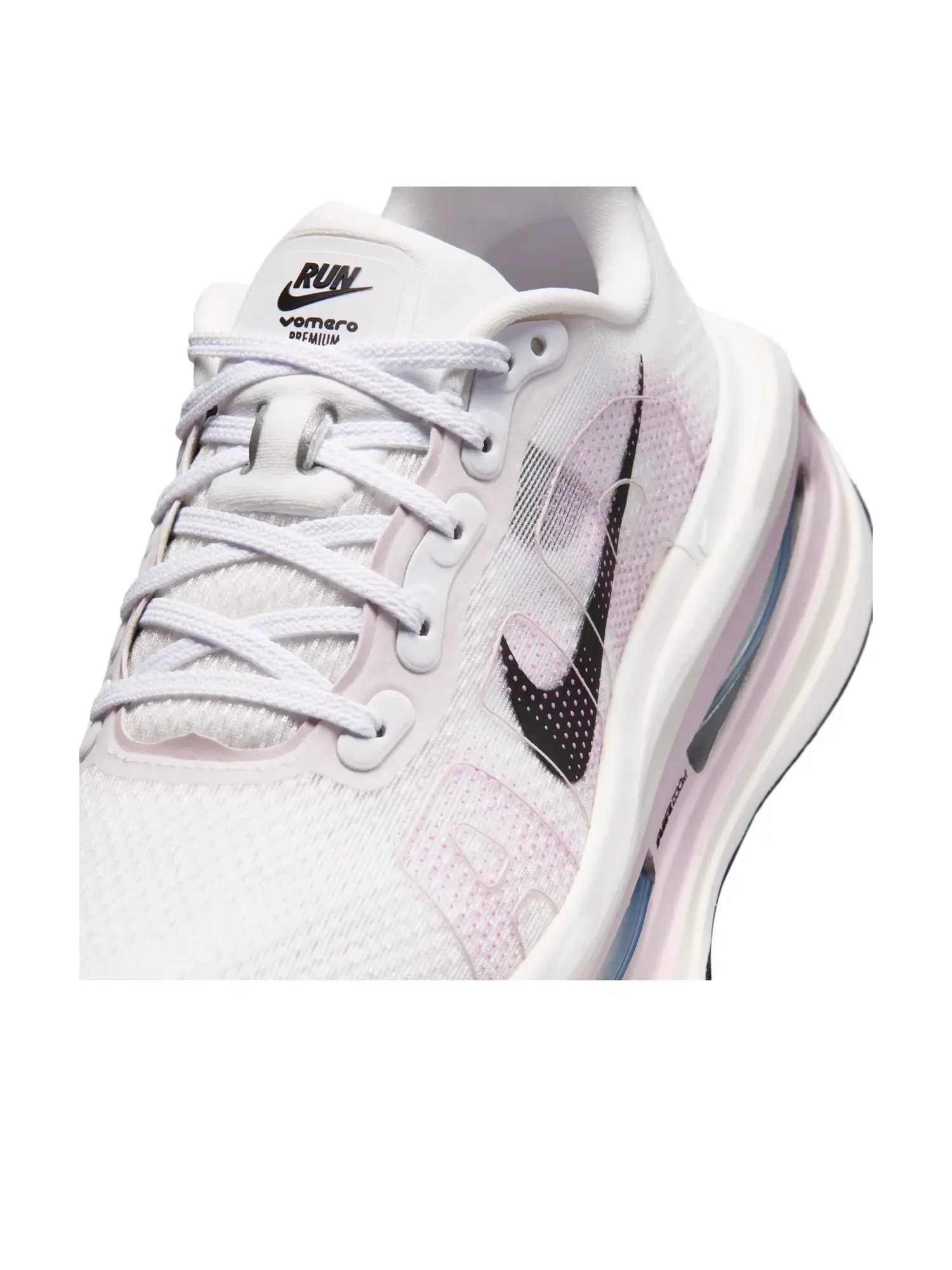 Женские кроссовки для бега с шнуровкой Air Zoom Vomero Premium Nike — изображение 6 из 7, белый