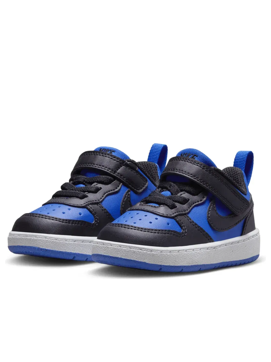 Кроссовки (TD) Nike Court Borough Low Recraft 'Game Royal White Black' — изображение 3 из 6, синий