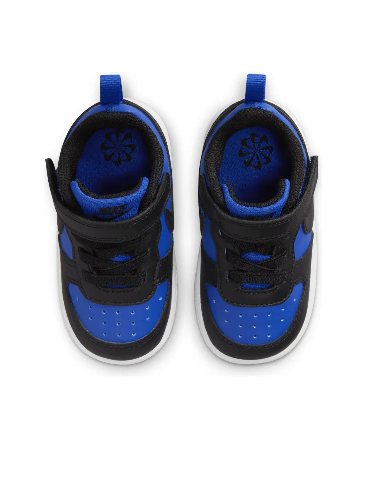 Кроссовки (TD) Nike Court Borough Low Recraft 'Game Royal White Black' — изображение 4 из 6, синий