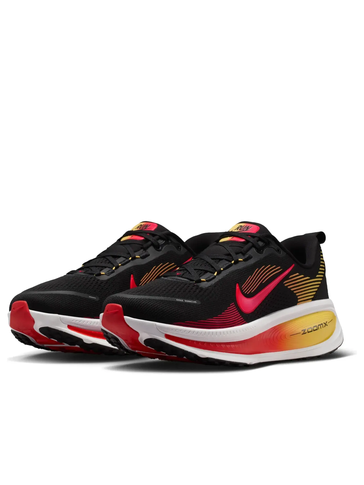 Кроссовки Nike Air Zoom Vomero 18 'Black Bright Crimson' — изображение 4 из 6, черный