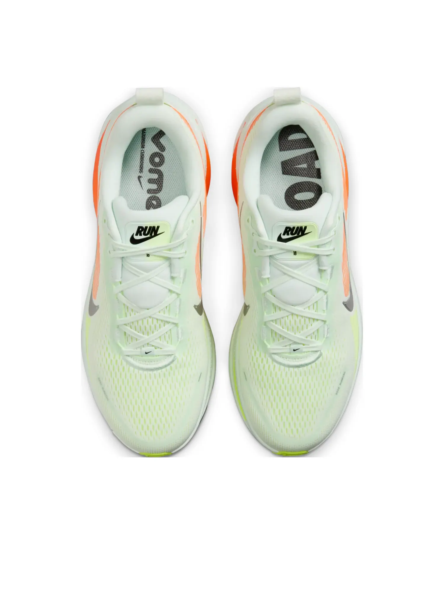 Кроссовки Nike Vomero 18 'Barely Green Hyper Crimson' — изображение 2 из 7, зеленый