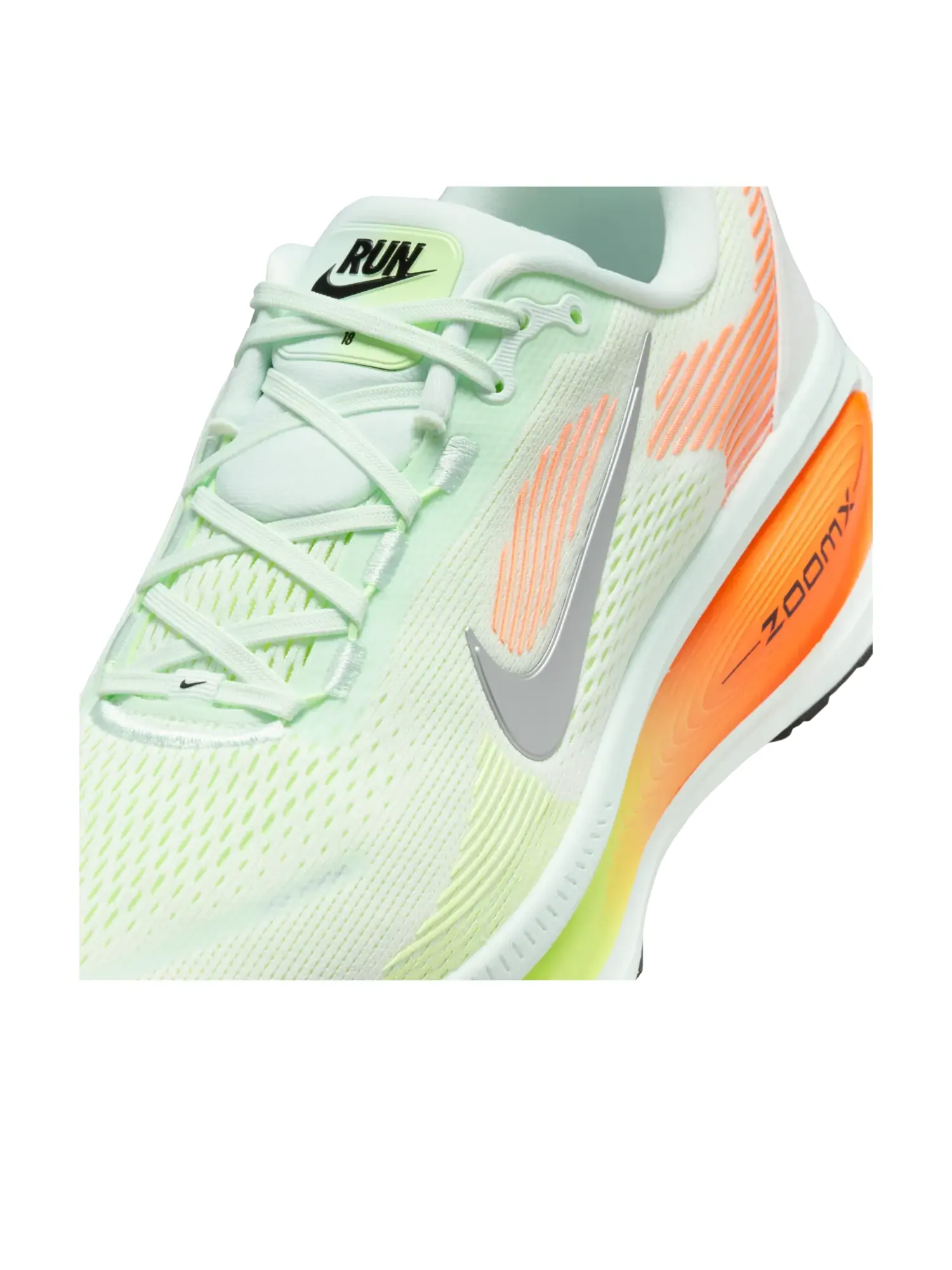 Кроссовки Nike Vomero 18 'Barely Green Hyper Crimson' — изображение 5 из 7, зеленый