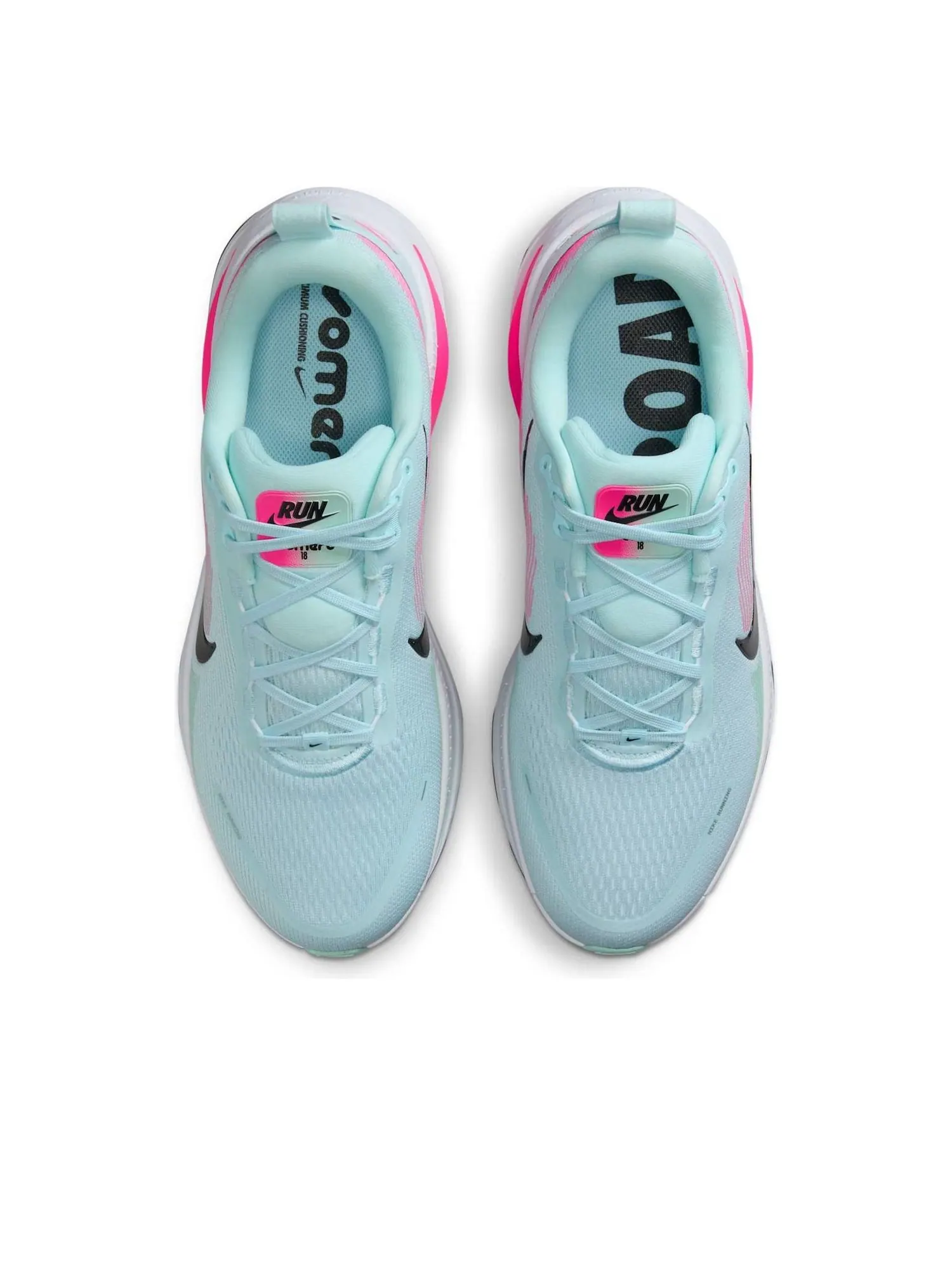 Кроссовки Nike Air Vomero 18 'Glacier Blue Hyper Pink' — изображение 4 из 6, синий