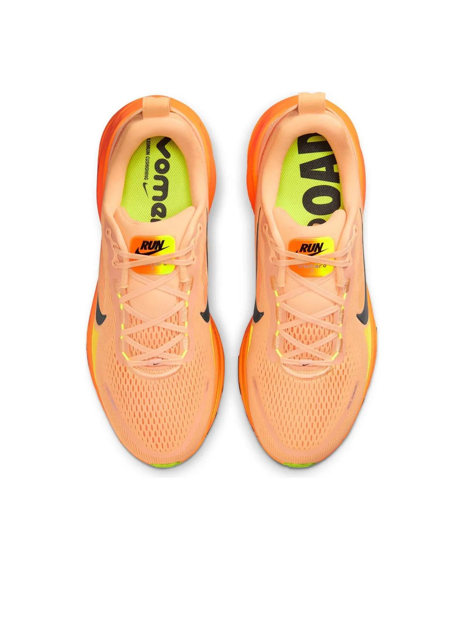 Кроссовки Nike Air Zoom Vomero 18 'Orange Chalk Black Volt' — изображение 2 из 6, оранжевый