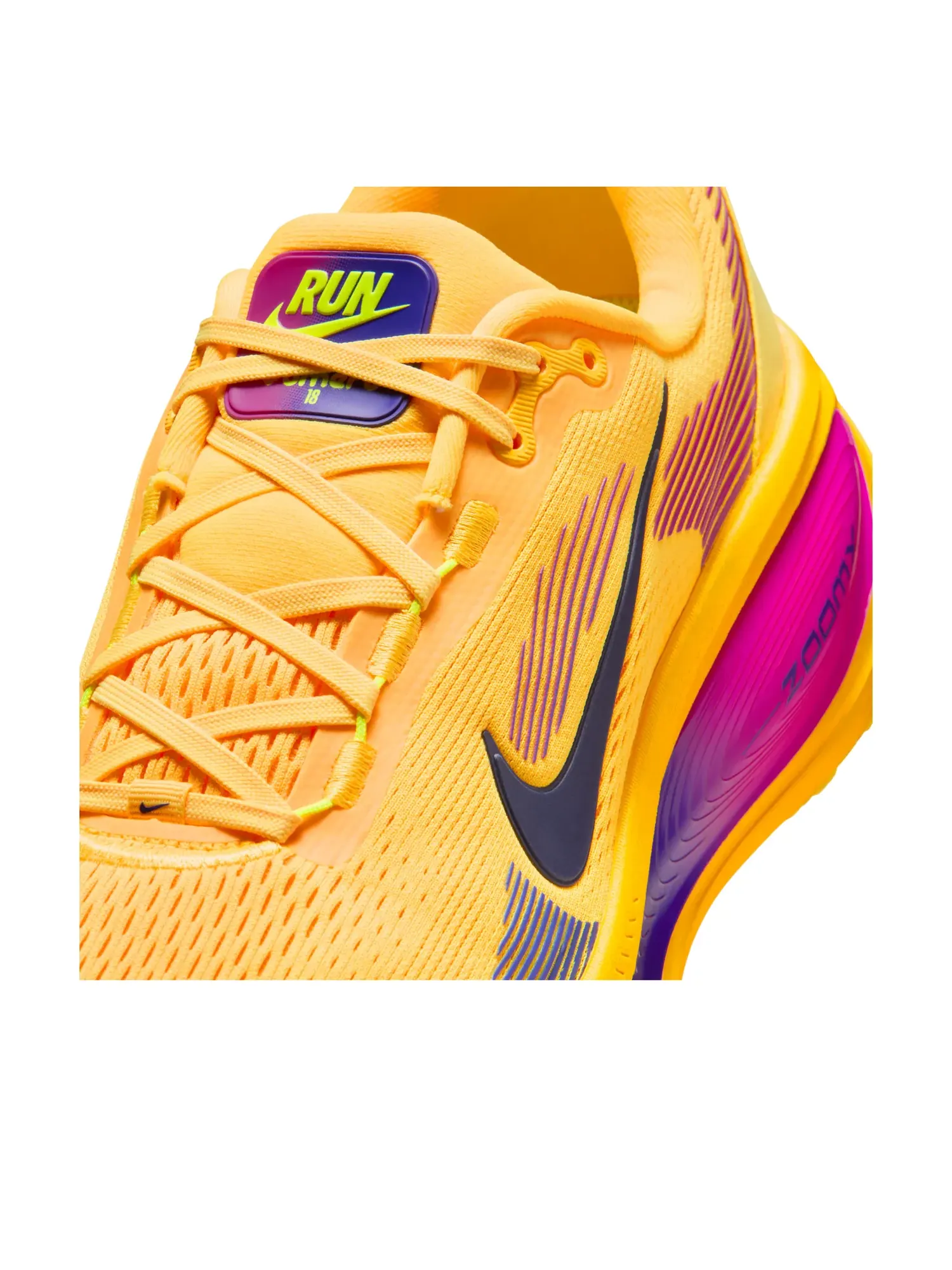 Кроссовки Nike Air Zoom Vomero 18 'Citron Pulse Laser Orange' — изображение 5 из 6, желтый