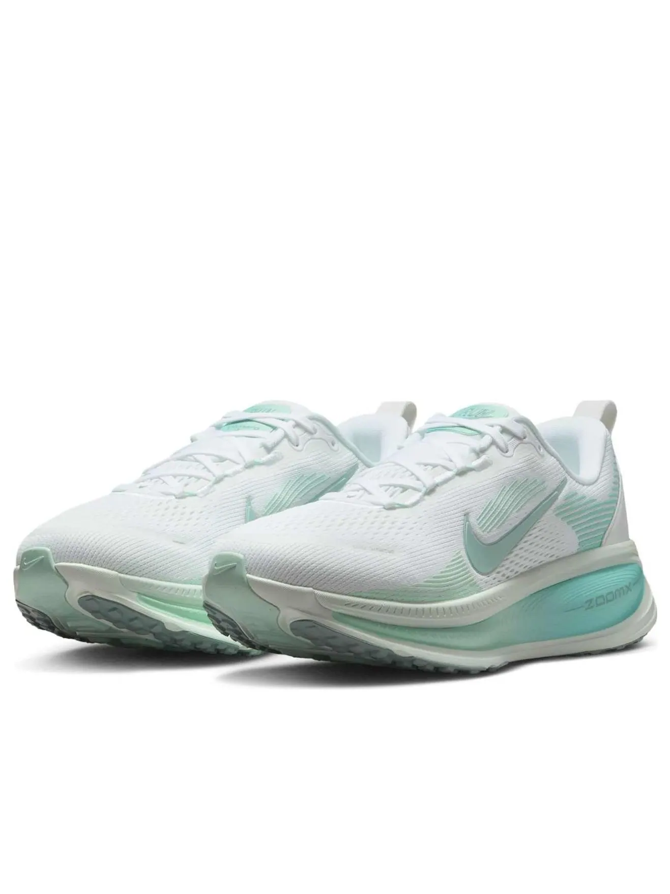Кроссовки (WMNS) Nike Air Zoom Vomero 18 'White Bleached Turquoise' — изображение 3 из 6, белый