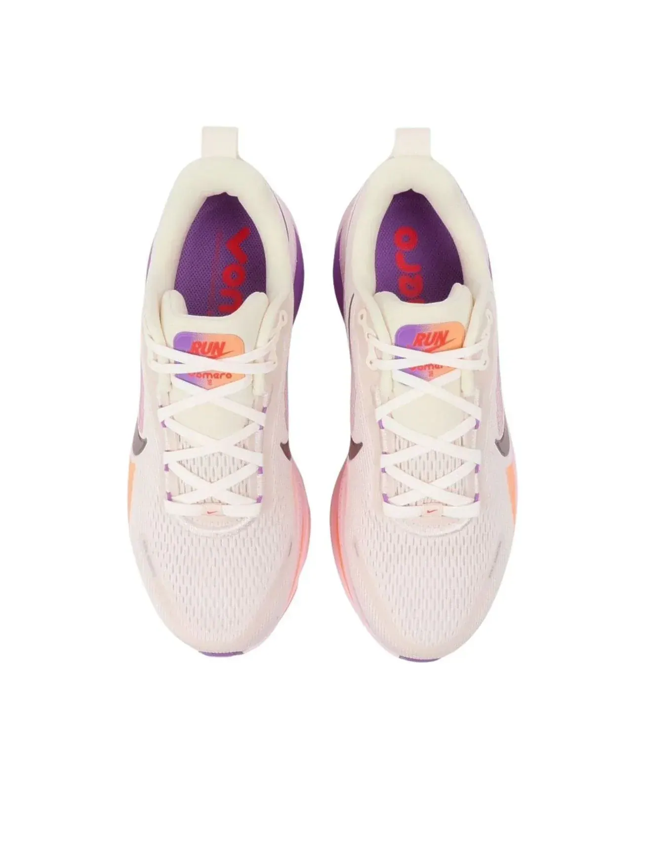 Кроссовки (WMNS) Nike Air Zoom Vomero 18 'Chalk Bright Violet Tattoo' — изображение 4 из 4, оранжевый