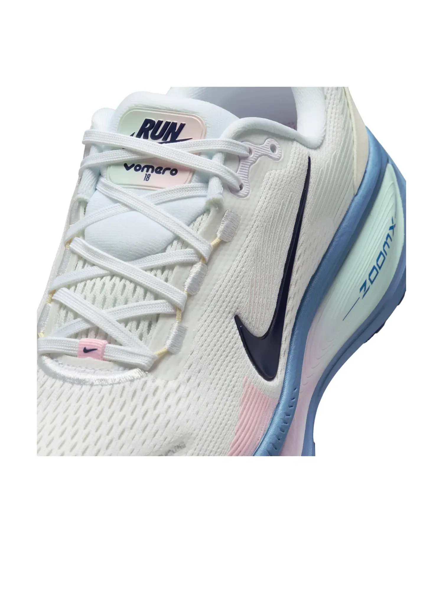 Кроссовки Nike Air Zoom Vomero 18 'White Work Blue' HM6804-115 — изображение 5 из 8, белый