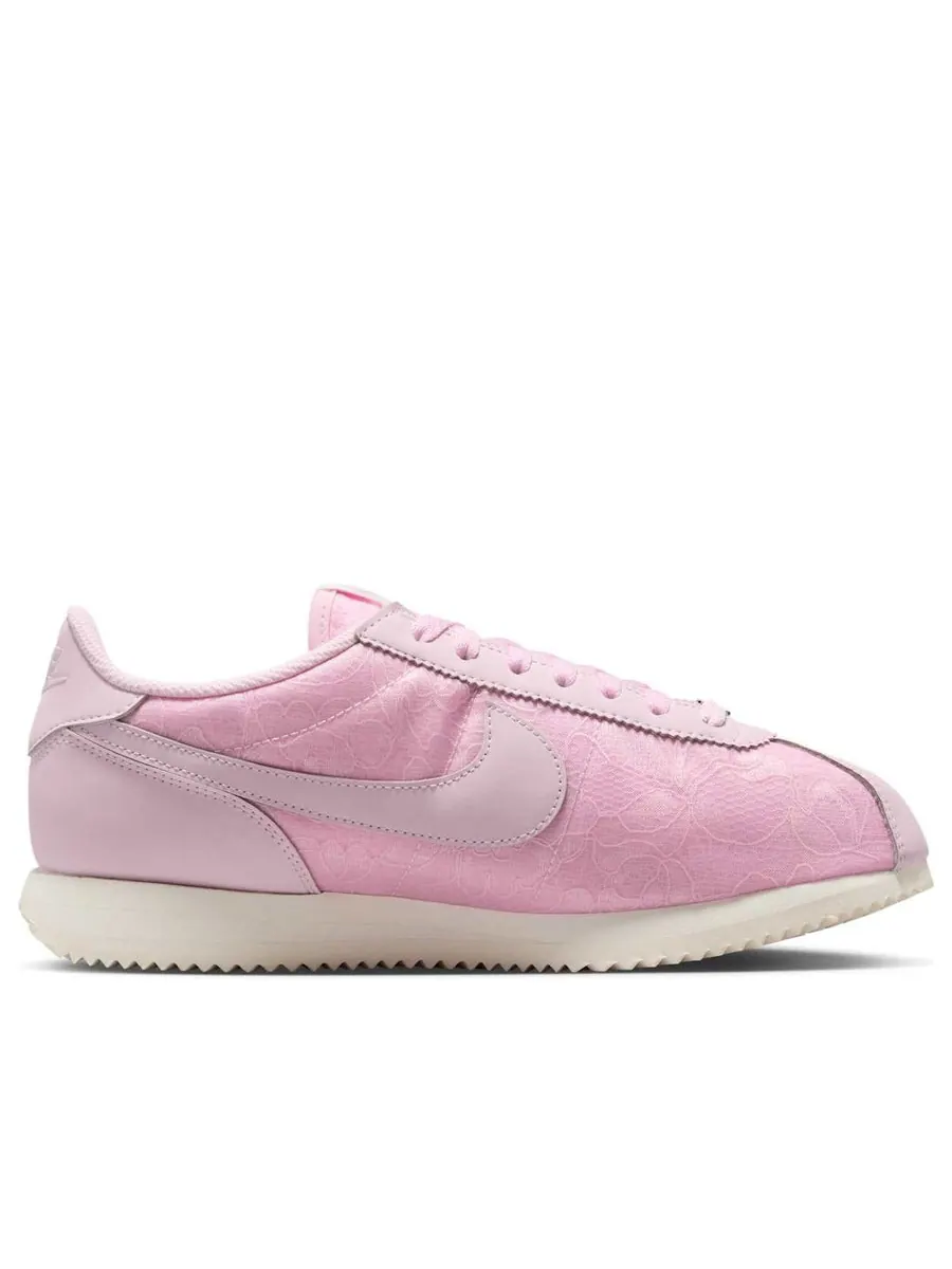 Кроссовки (WMNS) Nike Cortez 'Pink Foam Floral' — изображение 2 из 6, розовый
