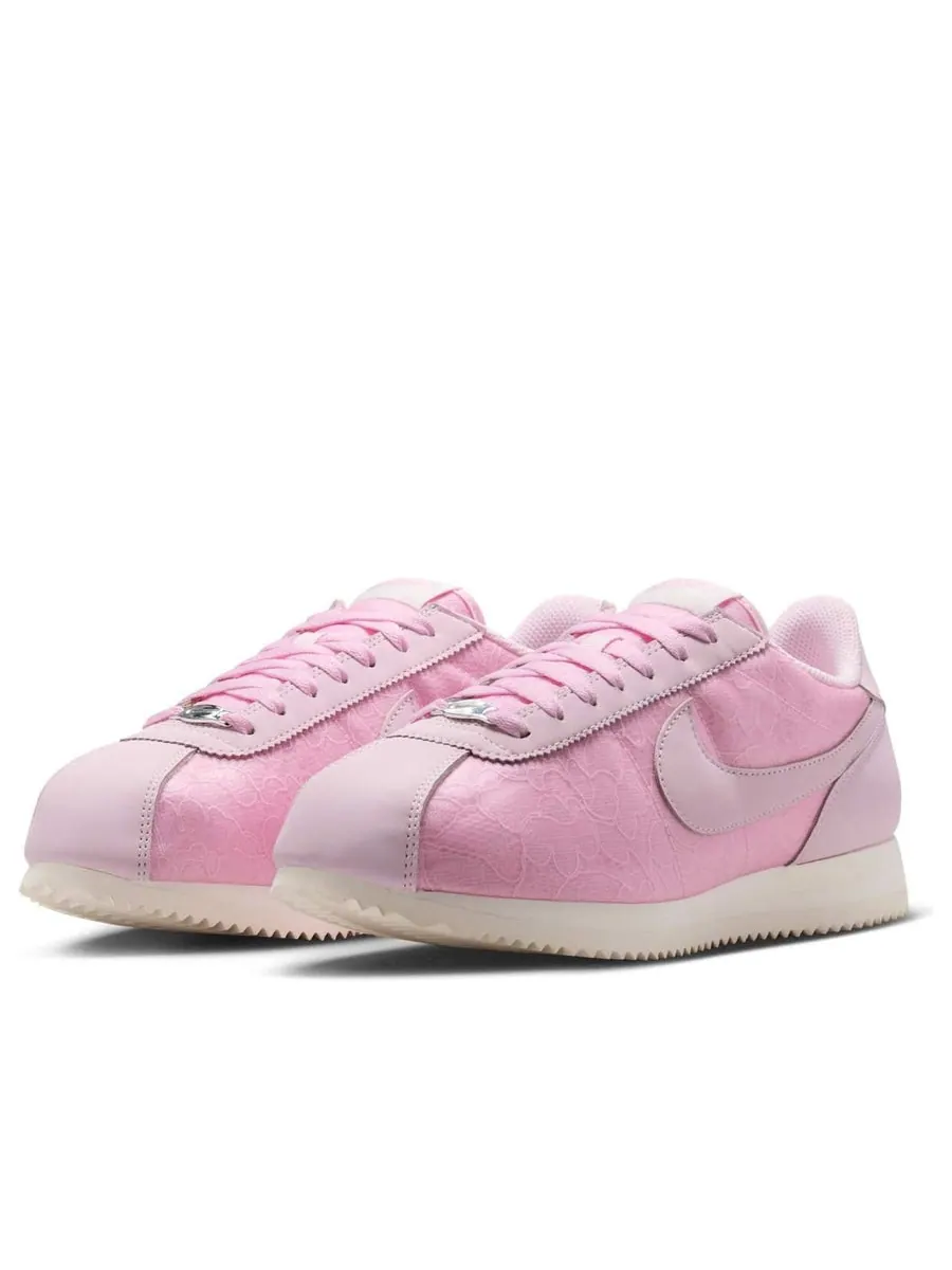 Кроссовки (WMNS) Nike Cortez 'Pink Foam Floral' — изображение 3 из 6, розовый