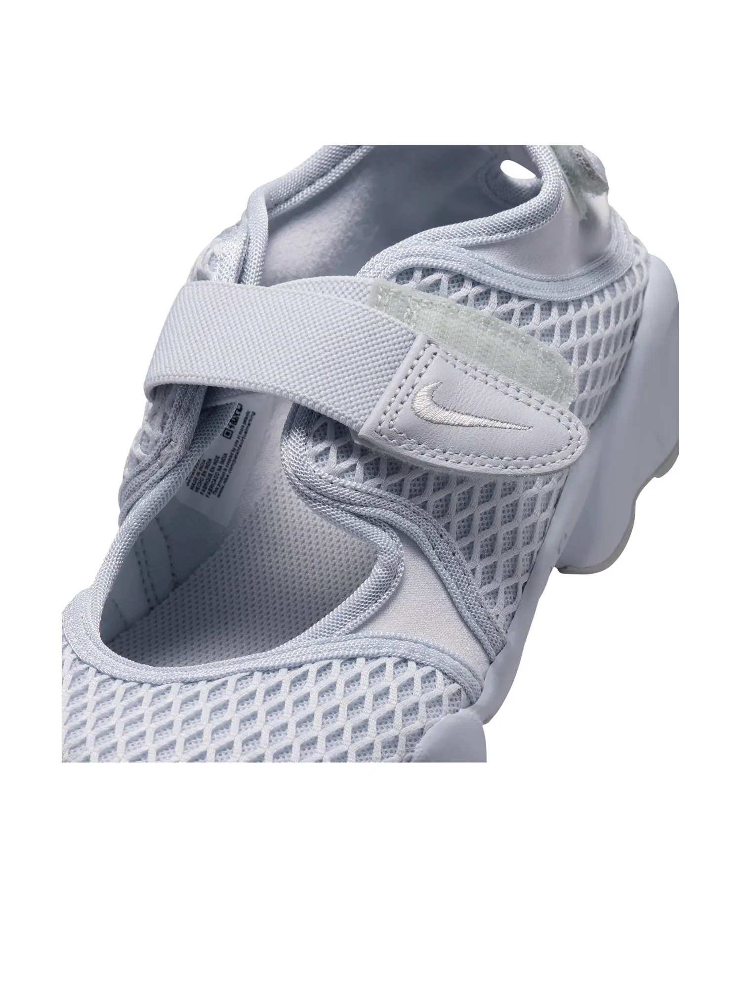 Женские кроссовки с низким верхом Nike Air Rift Pure Platinum Wolf Grey — изображение 7 из 7, серый