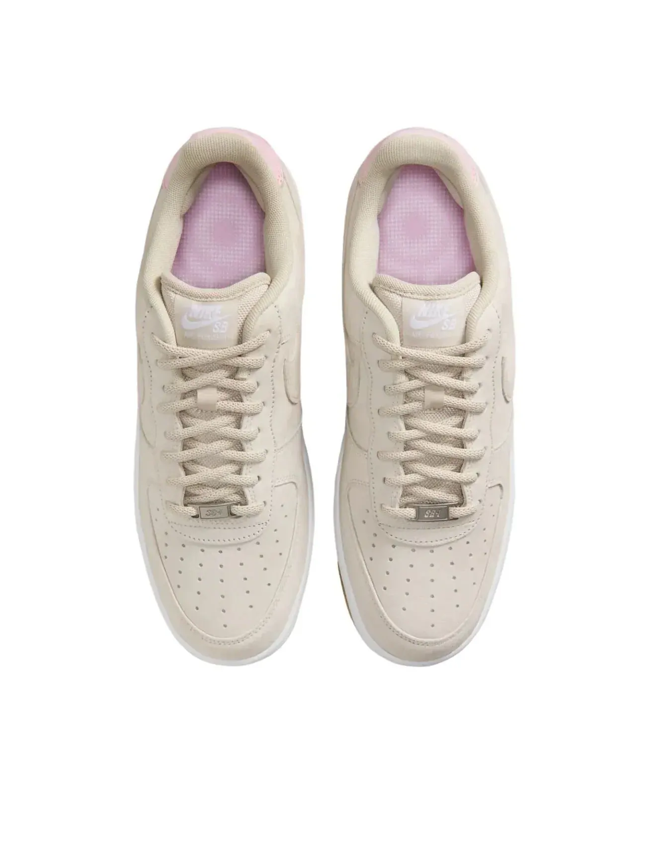 Кроссовки Nike SB Air Force 1 Low 'Light Orewood Brown' — изображение 3 из 6, бежевый