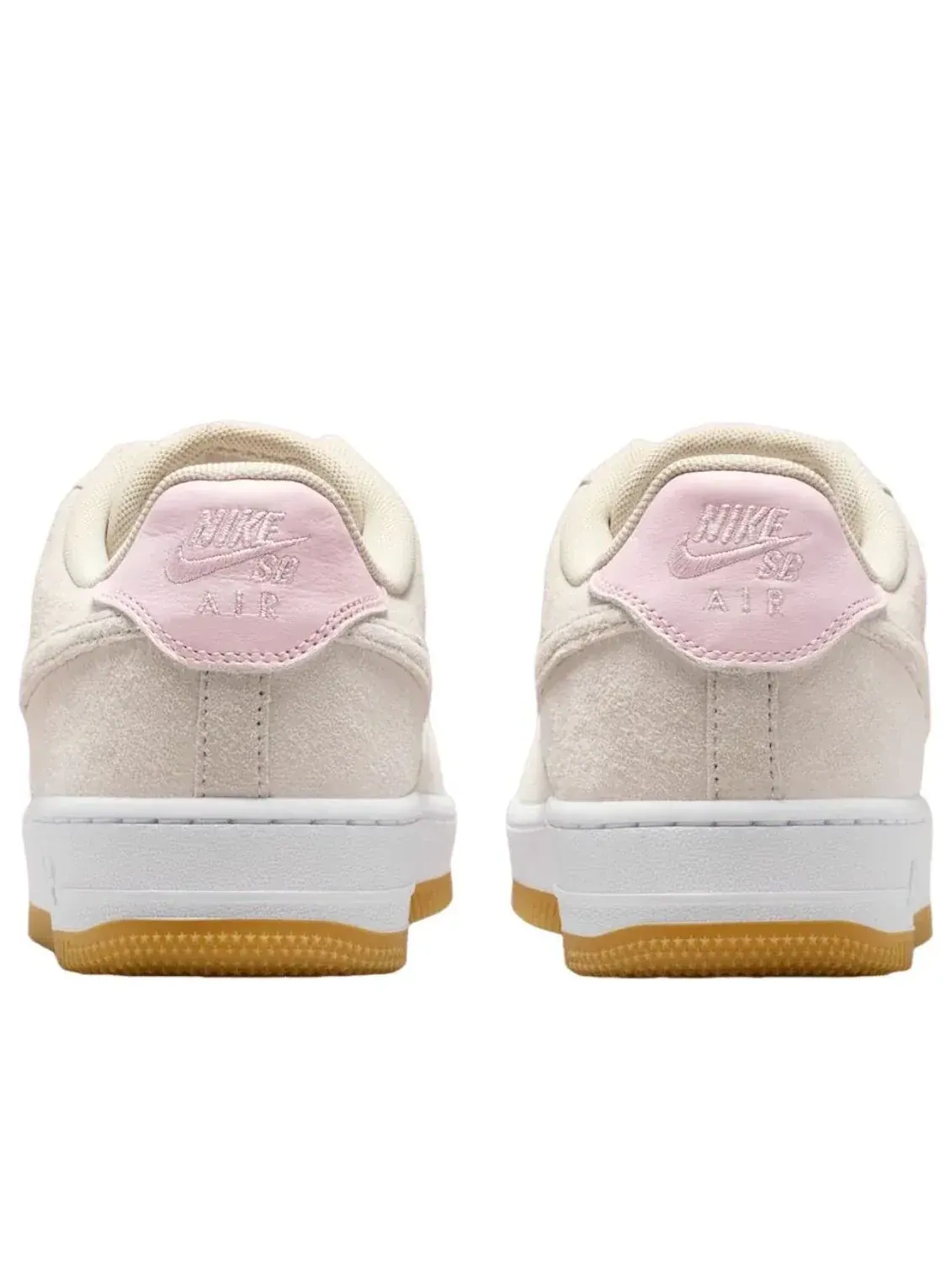Кроссовки Nike SB Air Force 1 Low 'Light Orewood Brown' — изображение 4 из 6, бежевый