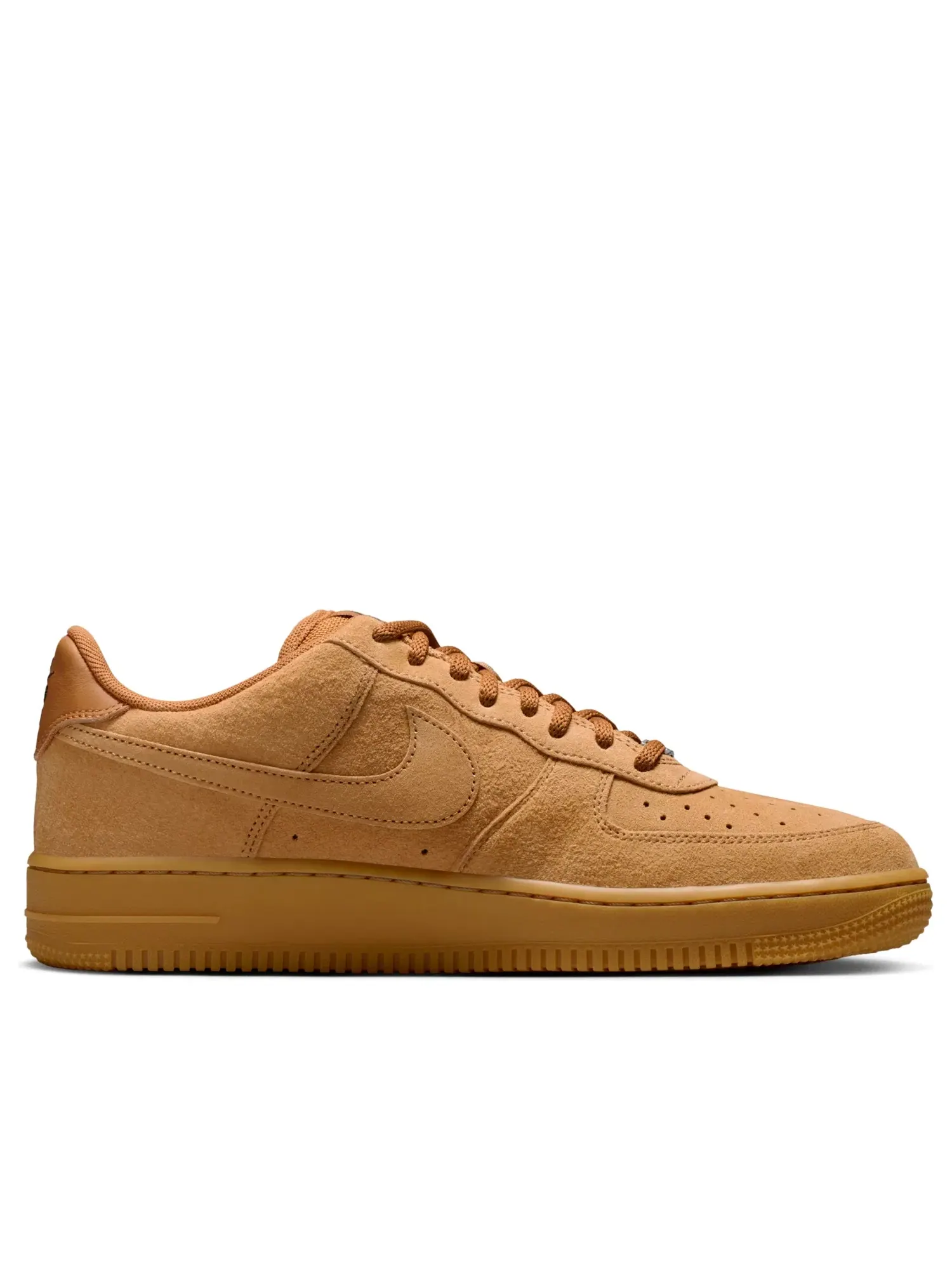 Мужские кроссовки для скейтбординга с замшевым верхом Nike SB Air Force 1 Low 'Flax' — изображение 2 из 7, коричневый