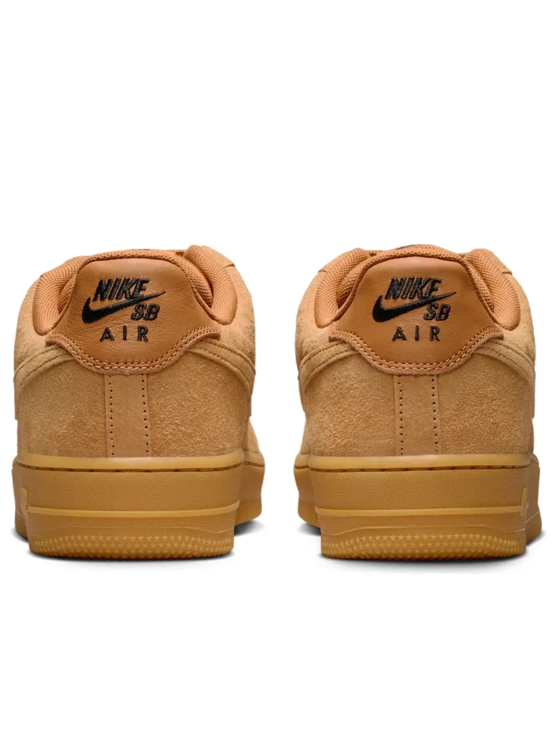 Мужские кроссовки для скейтбординга с замшевым верхом Nike SB Air Force 1 Low 'Flax' — изображение 4 из 7, коричневый
