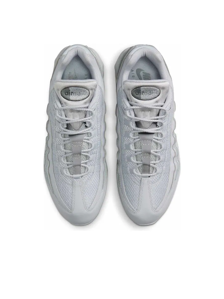 Кроссовки Nike Air Max 95 OG 'Big Bubble Wolf Grey' — изображение 4 из 6, серый