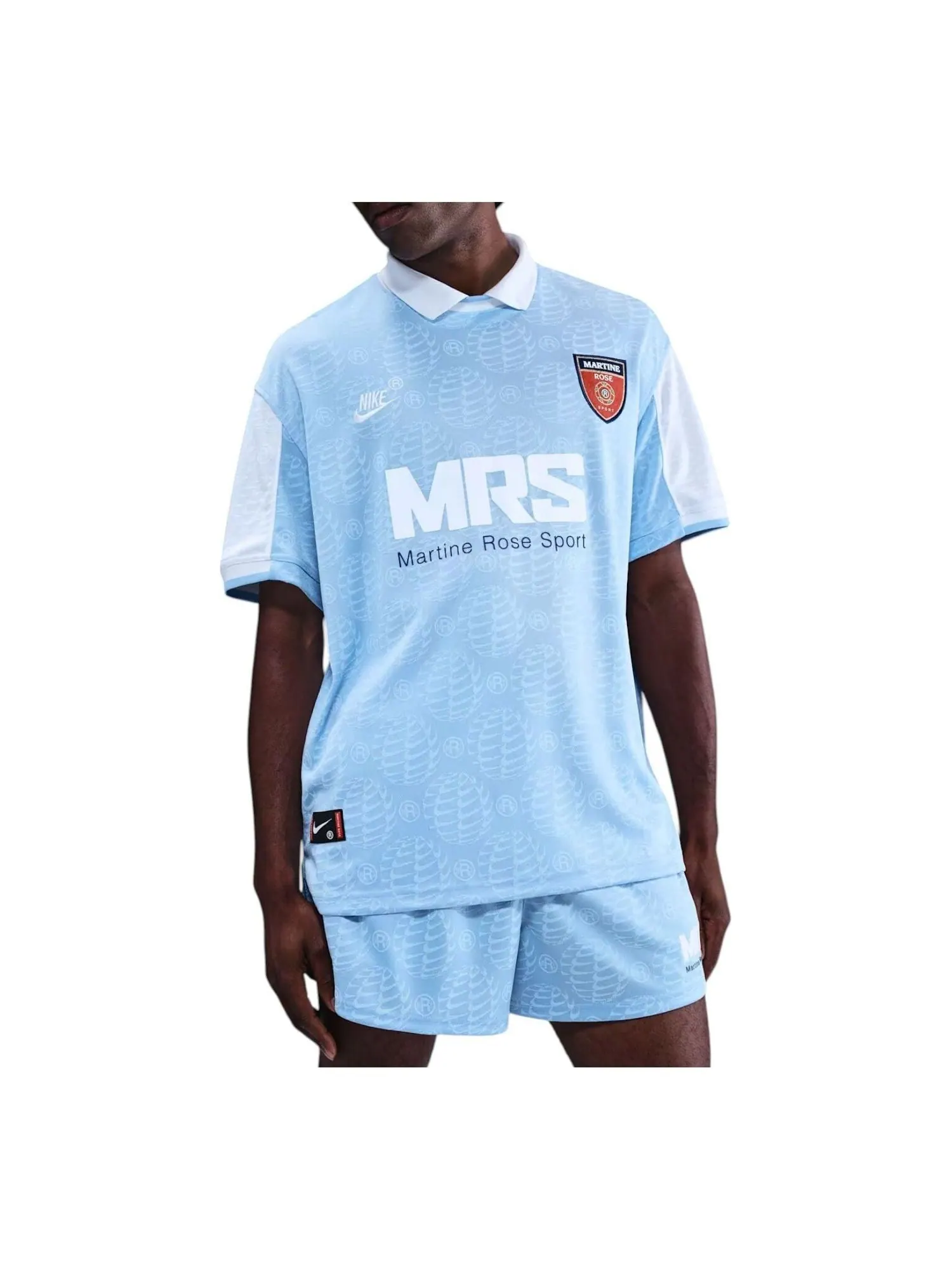 Кроссовки Nike x Martine Rose Football Shirt 'Light Blue' — изображение 1 из 2, синий