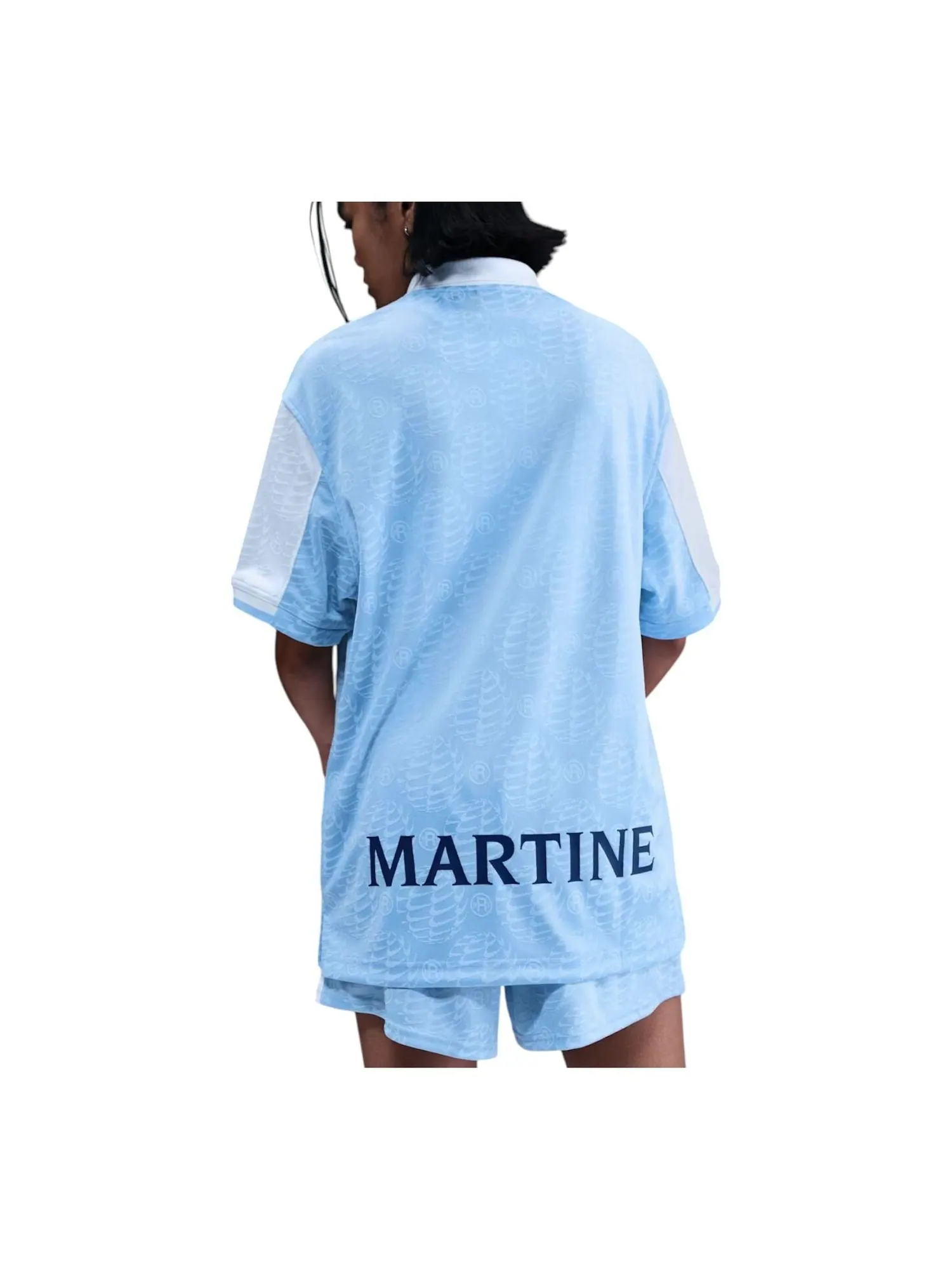 Кроссовки Nike x Martine Rose Football Shirt 'Light Blue' — изображение 2 из 2, синий