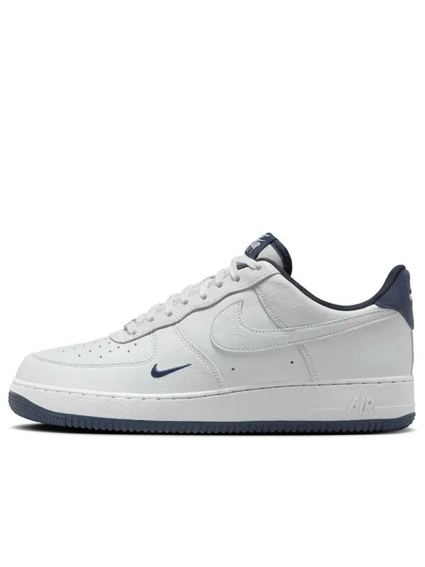 Кроссовки air force 1 low '07 lv8 'white navy' Nike — изображение 1 из 4, белый/темно-синий