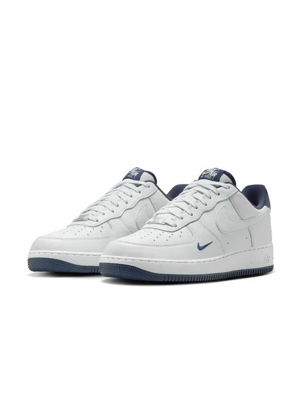 Кроссовки air force 1 low '07 lv8 'white navy' Nike — изображение 3 из 4, белый/темно-синий